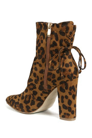 Curio Block Heel Stretch Bootie