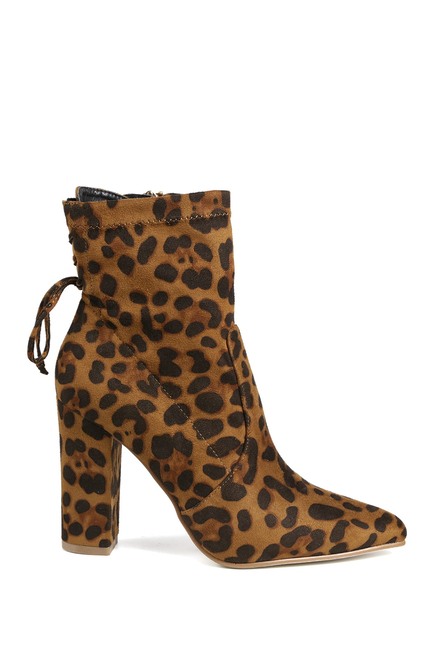 Curio Block Heel Stretch Bootie