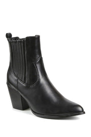 Lliana Pointed Toe Stack Heel Bootie