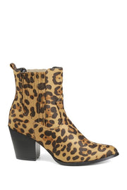 Lliana Pointed Toe Stack Heel Bootie