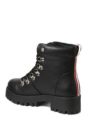 Chaplin Chunky Heel Combat Hiker Boot