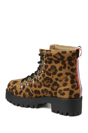 Chaplin Chunky Heel Combat Hiker Boot