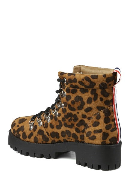 Chaplin Chunky Heel Combat Hiker Boot